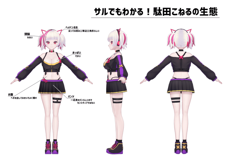 架空vtuber 駄田こねる 利用規約 逢魔時レイ Note
