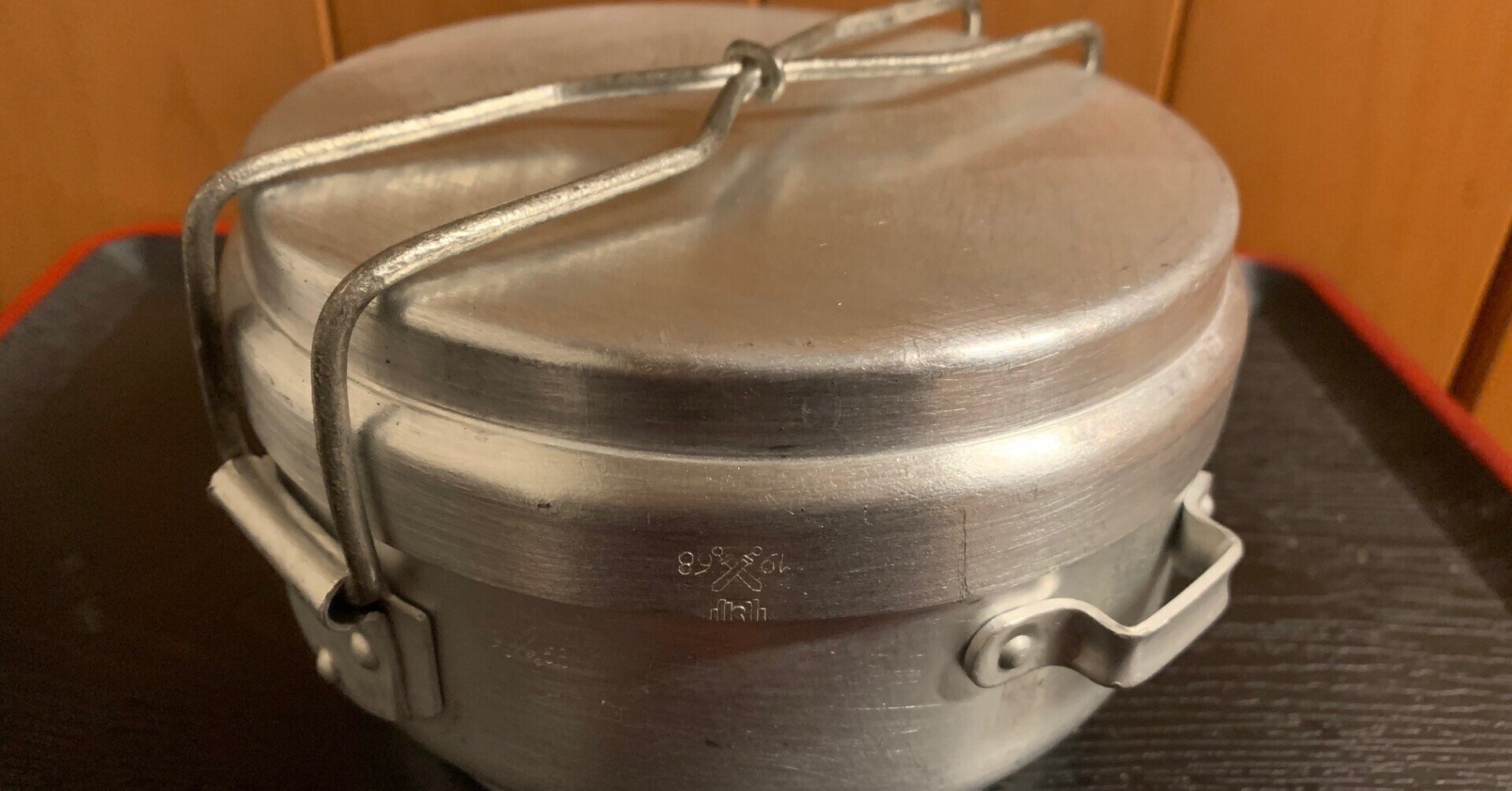 チェコ軍メスキットの小さい鍋で炊飯｜OGIRO Shingo