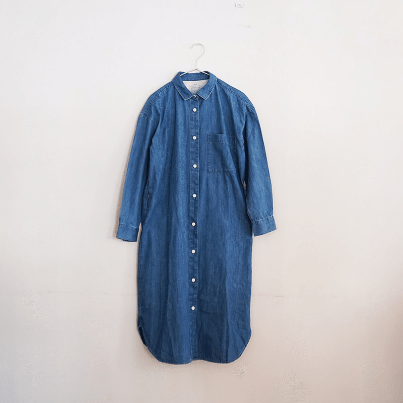 無印良品 ふつうのデニムのワンピース見つけた 河野純一 なかよし夫婦の無印良品パトロール Note