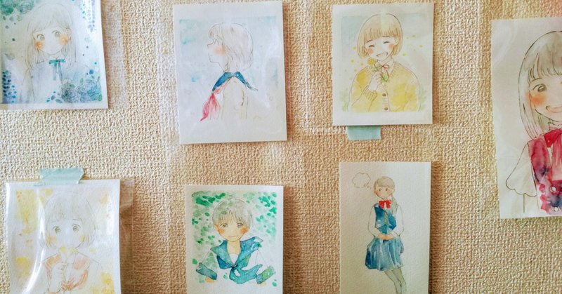 ミニ原画販売のお知らせ ふあ Note