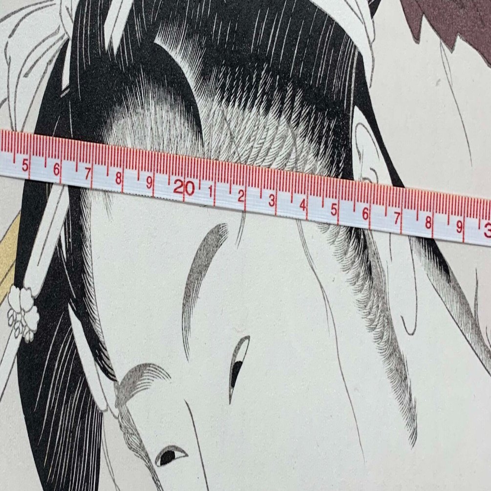 浮世絵版画の彫師のスゴ技を計測してみた 太田記念美術館