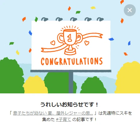 屋外レジャートロフィー