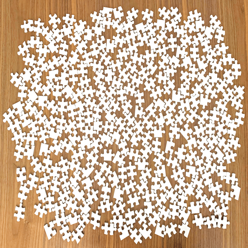 雑記】真っ白なジグソーパズルに挑んだ2日間と人生【グレート宇宙