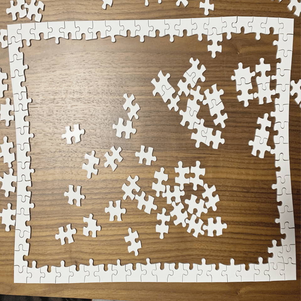 雑記】真っ白なジグソーパズルに挑んだ2日間と人生【グレート宇宙