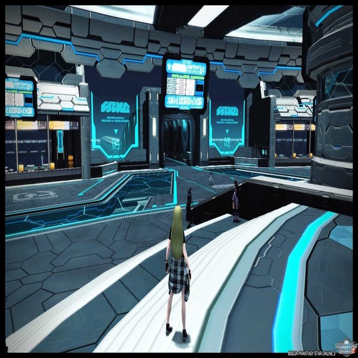 PSO2 アークスシップ 船内ツアー｜たま