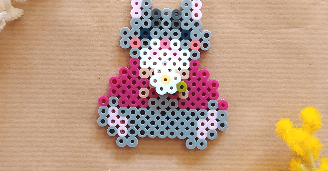 アイロンビーズ ネコの日 Fwf Mi Yu Aironbiizu Note