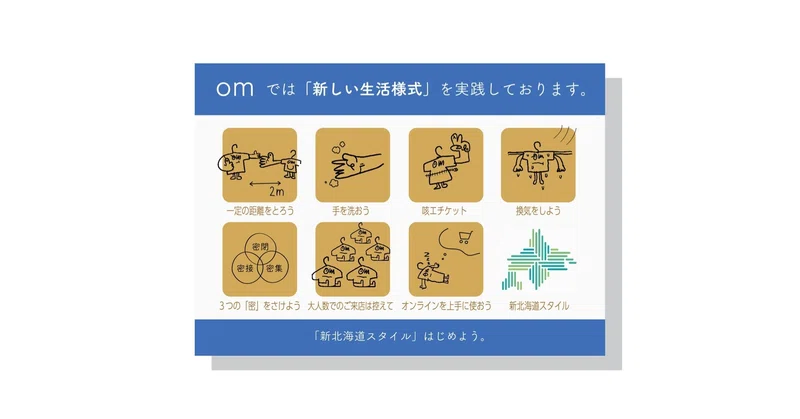 デザインした 新北海道スタイルのピクトグラム ｺﾀｶ ﾘﾉ Note