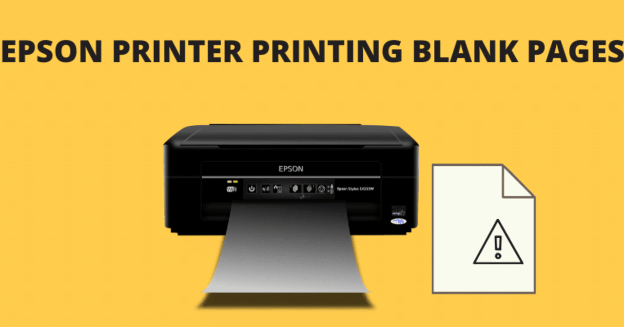 Epson Printer Setup｜note
