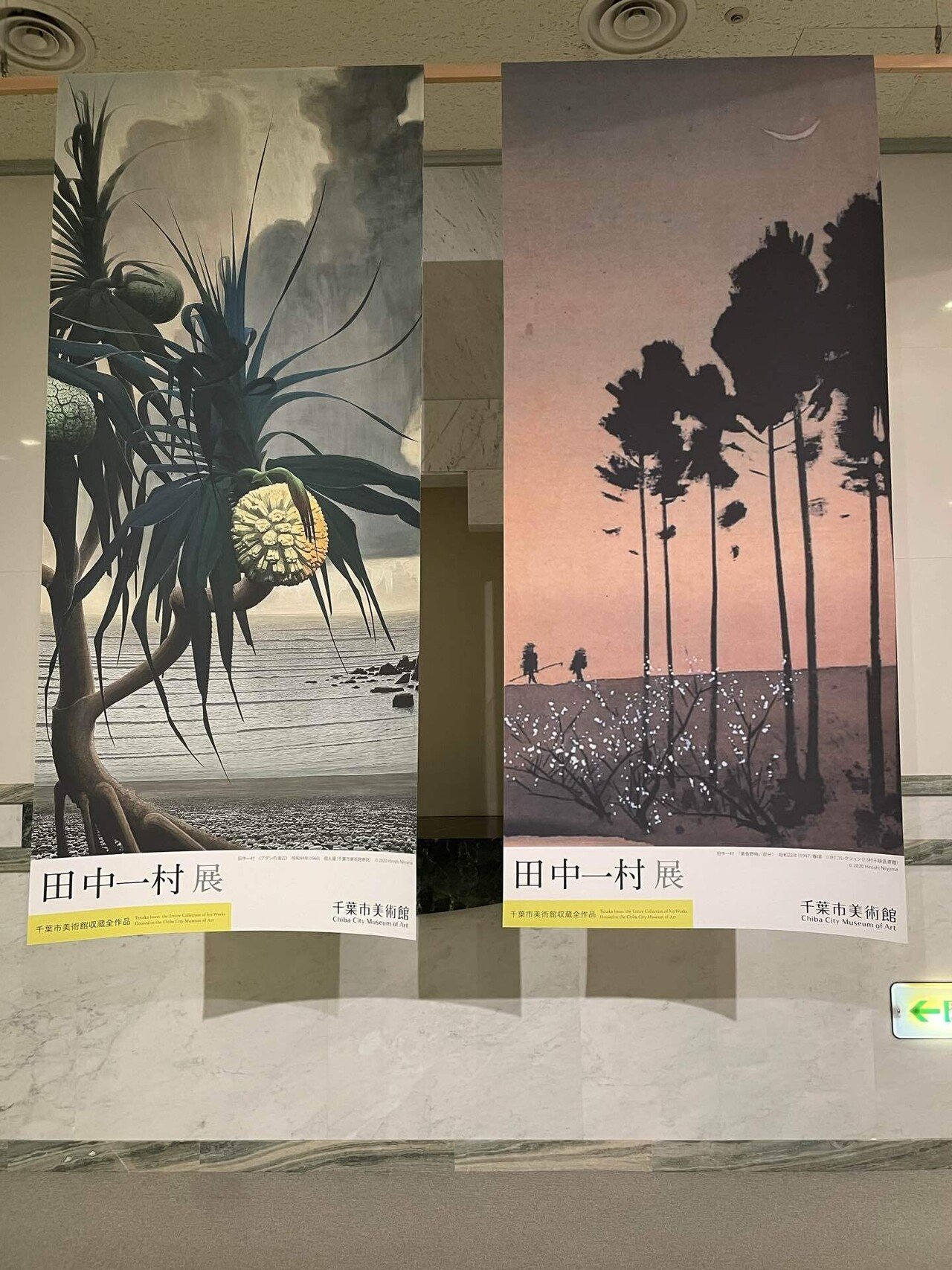 田中一村　色紙 田中一村の色紙、発見 奄美大島に移住、自然描き新境地 交流あった寺