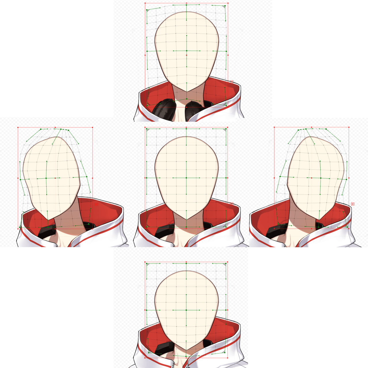 Live2d 高可動域モデルの顔の角度xyのすすめ 乾物ひもの Note