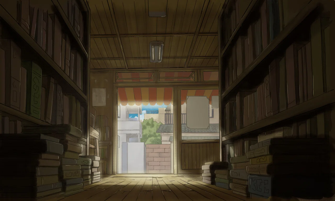 インディーズアニメフェスタ09th Op映像 撮影前背景美術 C004 藤城 Note