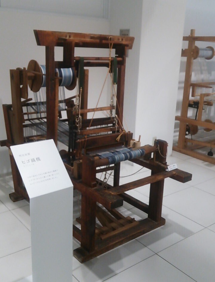 機織り機(今治で拝見しました。。。)｜knasada (なさだ｜ミンテン