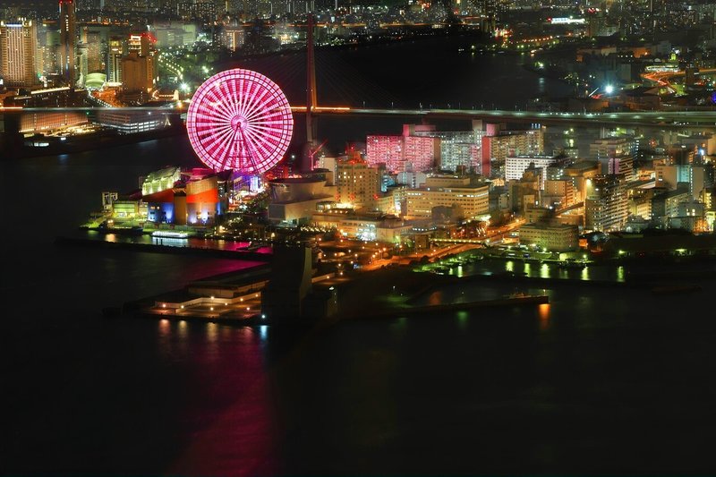大好きな場所 24回目 大阪の夜景編 ゆうきりんりん Note