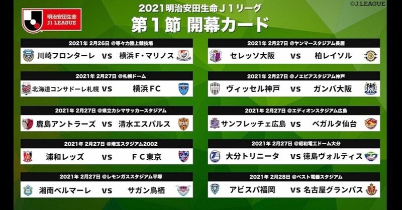 試合日程表 の新着タグ記事一覧 Note つくる つながる とどける