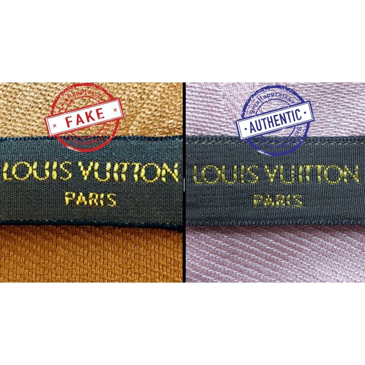 ルイヴィトン ストール タグ フェイク 偽物｜Small appraiser
