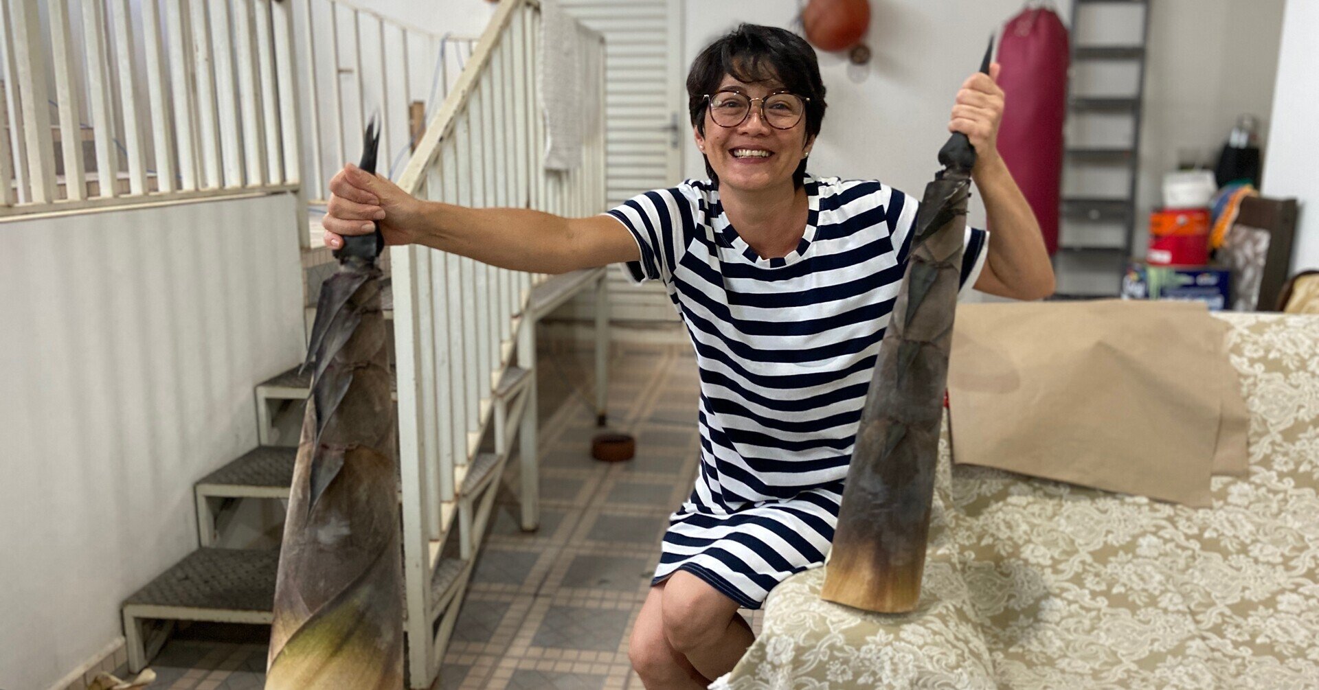 限定セール -SALE ブラジルでの話です。かぐや姫級の巨大竹の子をいただいので捌い 野菜