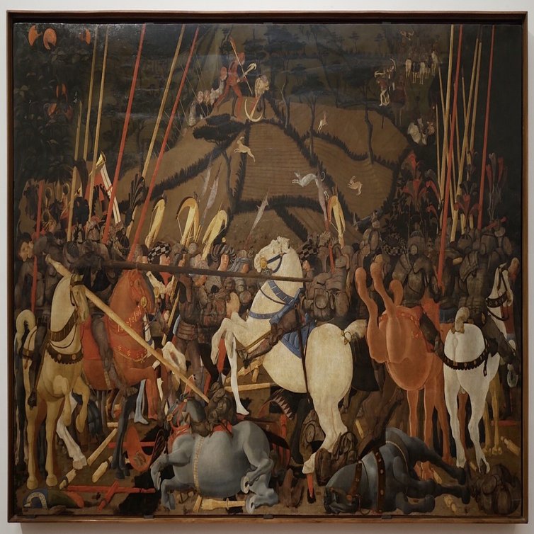 サン ロマーノの戦い パオロ ウッチェッロ チャオ フィレンツェ Local Guides In Firenze Note