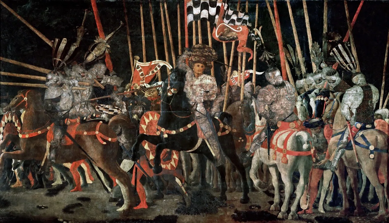 「PAOLO UCCELLO」パオロ・ウッチェロ 画集 サン・ロマーノの戦い》パオロ・ウッチェッロ｜Tetsuya in Firenze