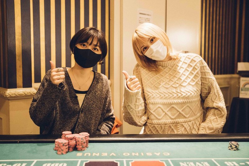 カジノでヒリヒリざわざわしたい Chelmico連載 キスがピーク Tv Bros テレビブロス Note