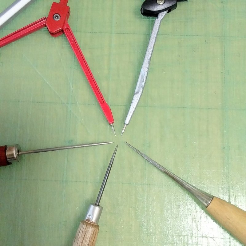 私の作業道具 手作りかばん工房あけ Note 私の作業道具 手作りかばん工房あけ Note