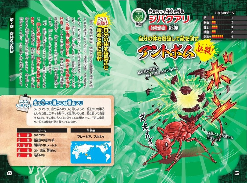 試し読み いきもの必殺技図鑑 カンゼン Note 試し読み いきもの必殺技図鑑 カンゼン Note