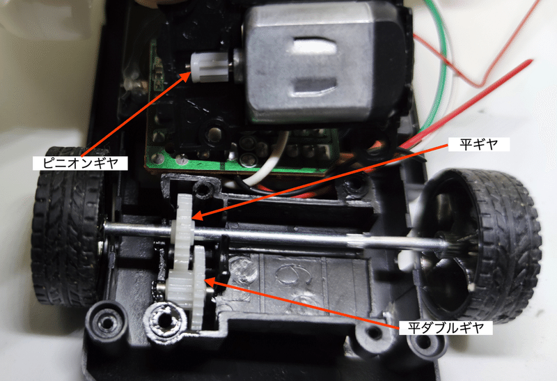 後輪_駆動部の構造