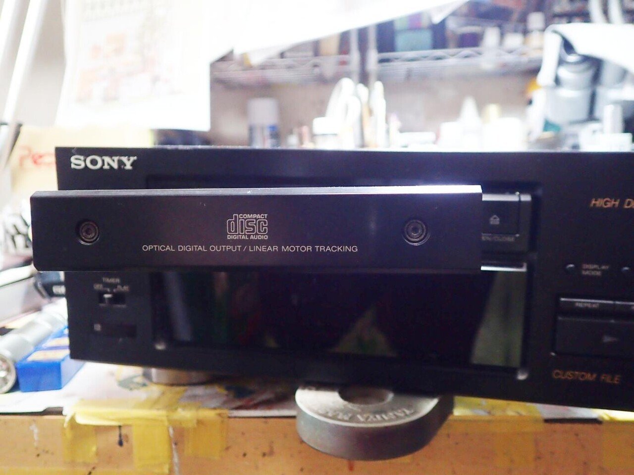 SONY CDP-X33ES (CDプレイヤー)修理|Uccyan SONY CDP-X33ES (CDプレイヤー)修理|Uccyan