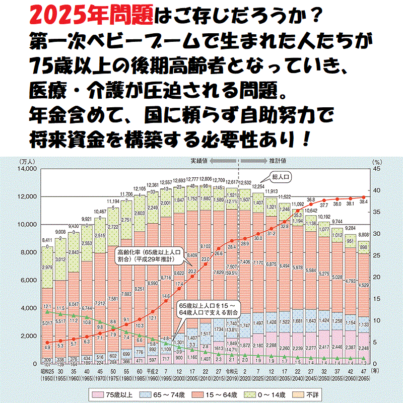 高齢化の推移と人口推計_高齢化の現状と将来像_令和2年版高齢社会白書_