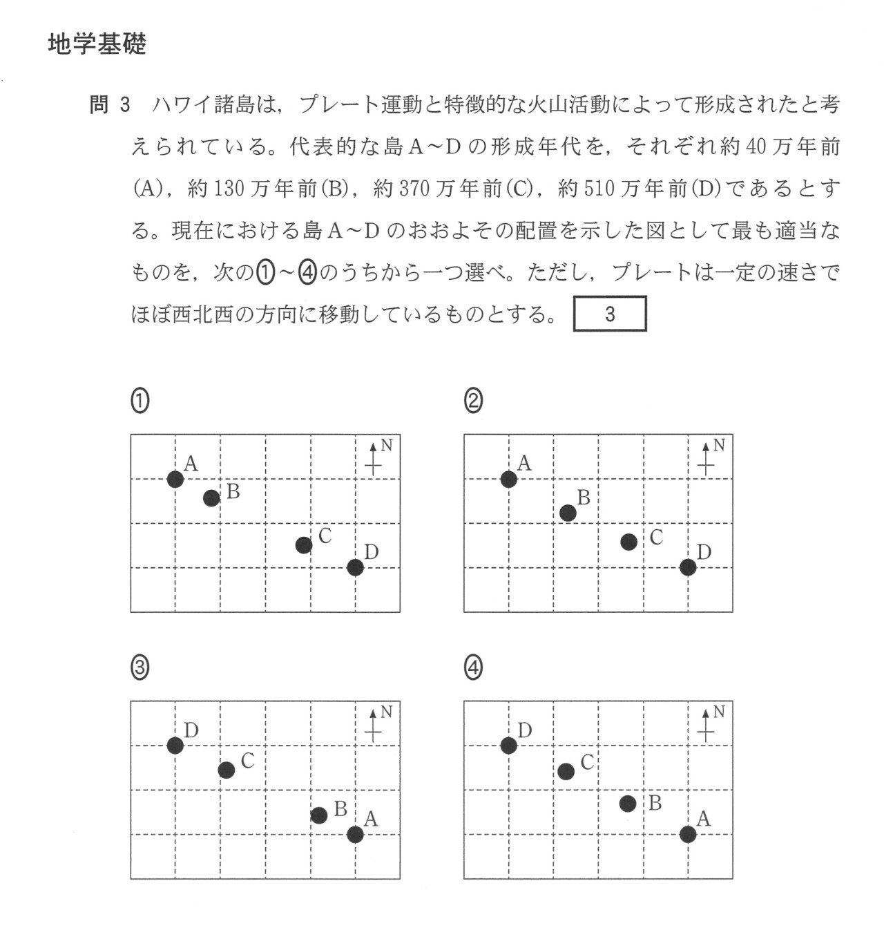 2019年地学基礎（固体地球分野）｜anmo928