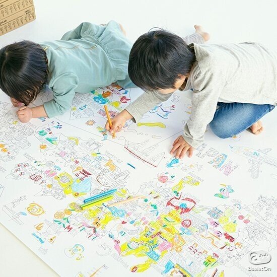 A0サイズのとーっても大きな塗り絵がリニューアルしました Assiston Note A0サイズのとーっても大きな塗り絵がリニューアルしました Assiston Note