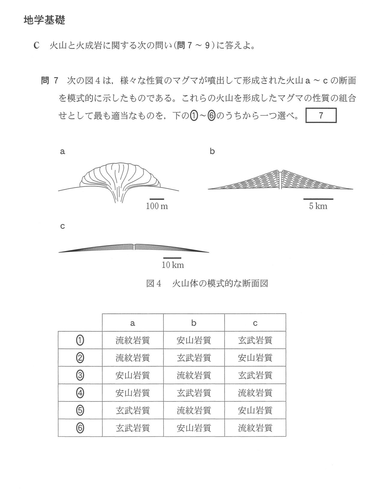 2019年地学基礎（固体地球分野）｜anmo928