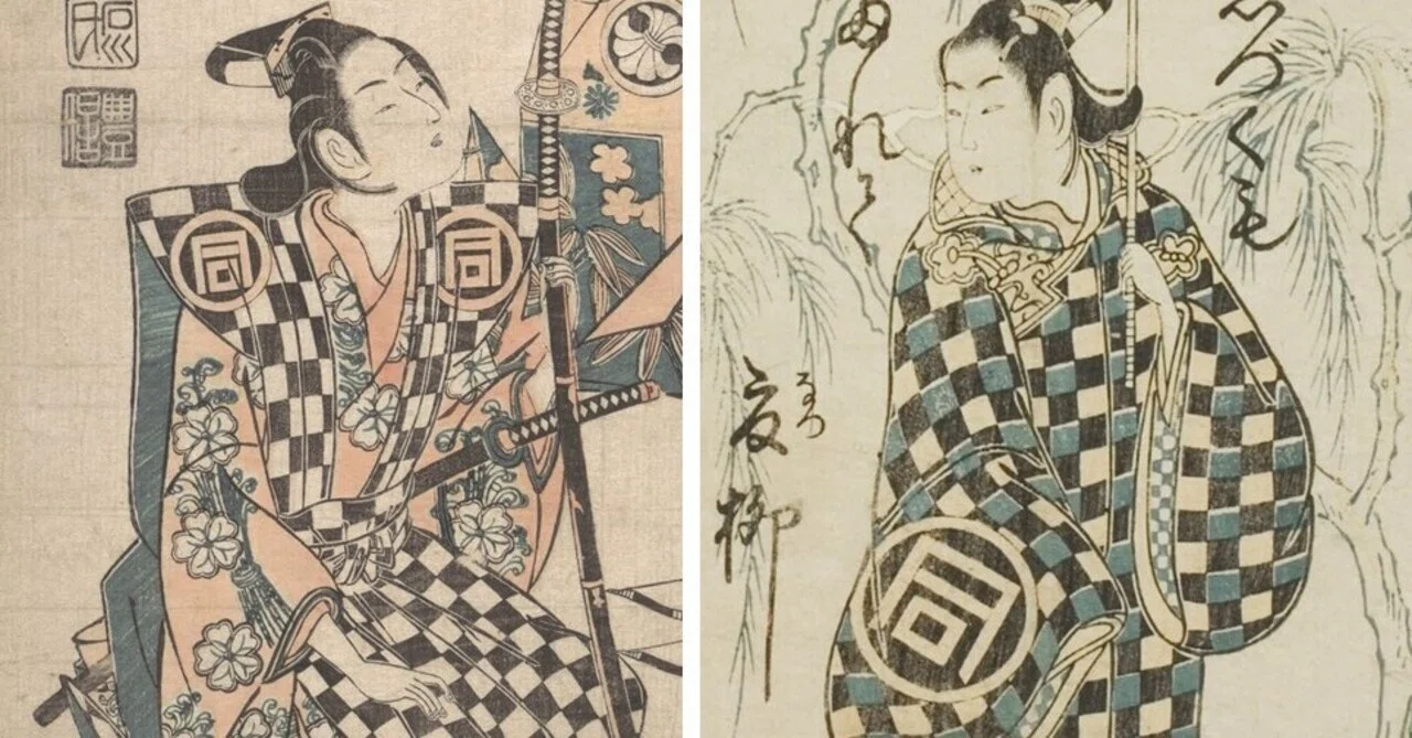佐野川市松の人形遣い/奥村政信 /紅絵 /市松模様 多賀城市 市松模様」を流行らせた、佐野川市松ってどんな人？①【紹介編】｜太田