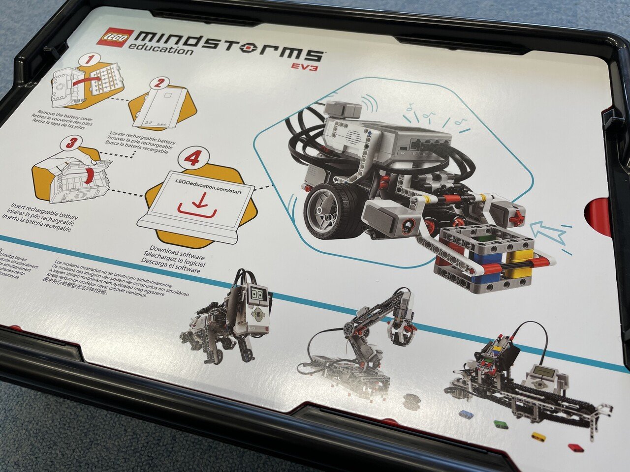 最安価格挑戦 レゴ 本体とバッテリー マインドストームEV3 知育玩具