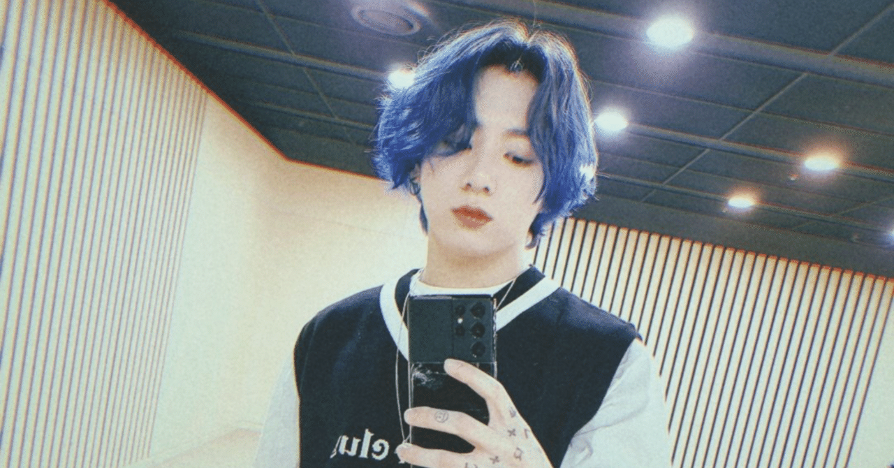 金髪グクの次は青髪グク Jung Kookが人気すぎて青髪男子が増えそうな予感 阿部 加奈子 Note