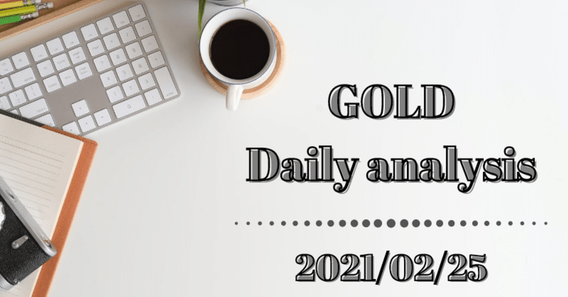 2021/02/25　GOLD相場分析