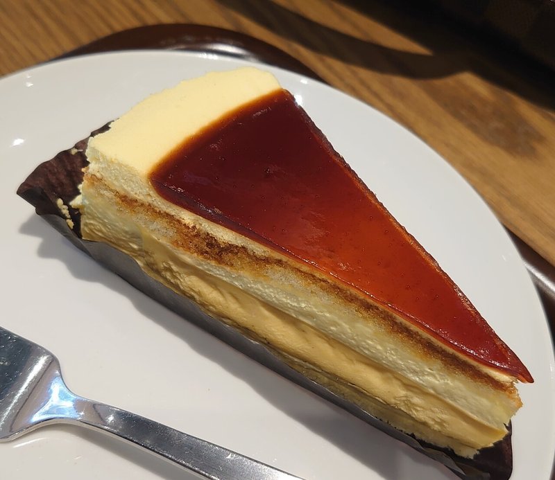 スターバックス カスタードプリンケーキ とま Note