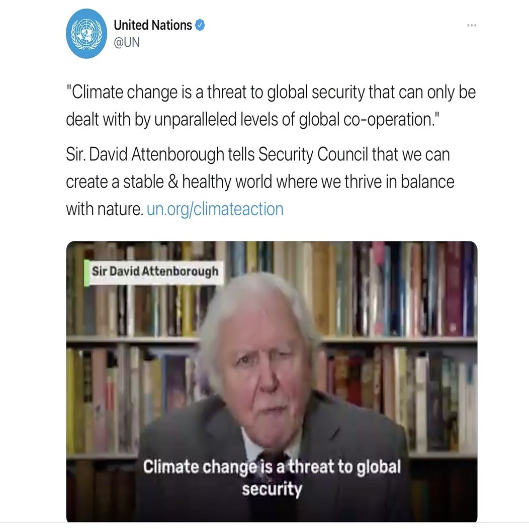 気候変動の脅威を警告 動物学者デイビッド アッテンボローさん Sky The Cat Note