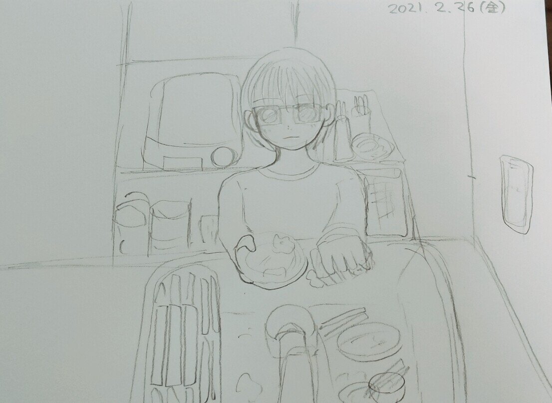久しぶりの今日のイラスト練習 イラストも上達して 漫画いろいろ書きたい リカミサ Note