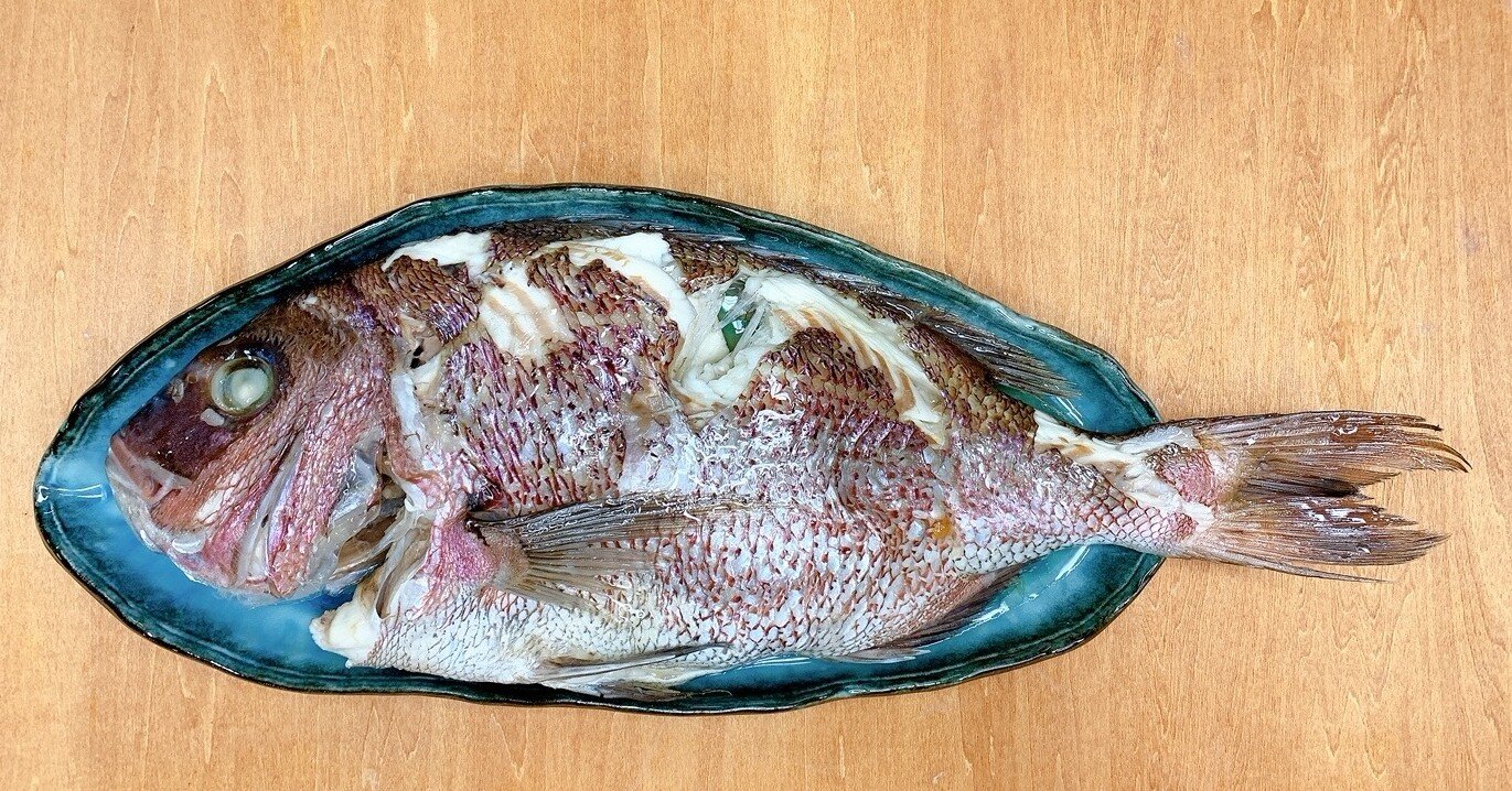 鯛の酒蒸し サカモトキッチンスタジオ Note
