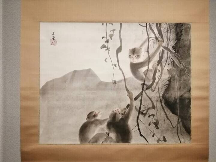 赤ちゃん猿を可愛がって一緒に寝ていた 日本画家の巨匠 川合玉堂の優しい世界に癒される アートでハッピー Note 赤ちゃん猿を可愛がって一緒に寝ていた 日本画家の巨匠 川合玉堂の優しい世界に癒される アートでハッピー Note