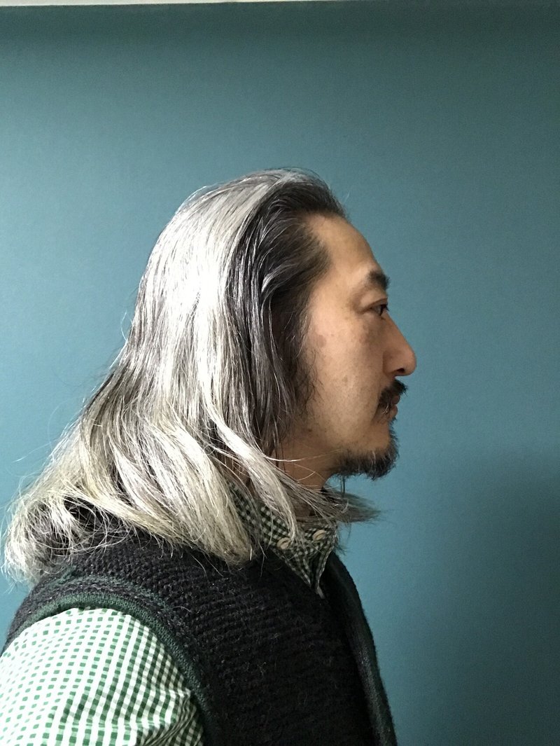 続 オッサンが髪を伸ばすということ を経験して分かったこと テクはないけど味がある 安西はぢめ アコーディオンの音色は人を幸せにする Note