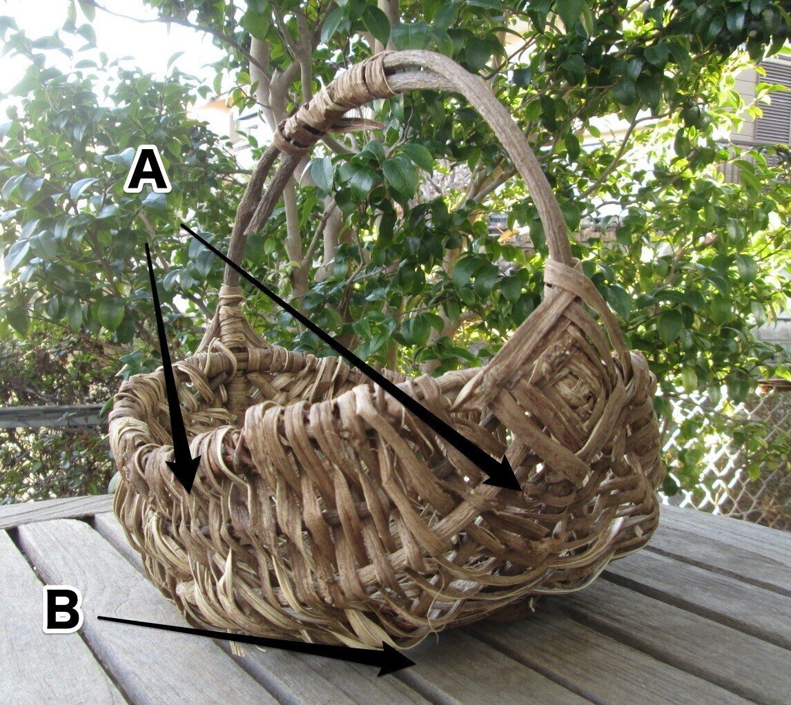 材料費0円で、おしゃれなかごを編む6🌿詳しい作り方ー改訂版「葛