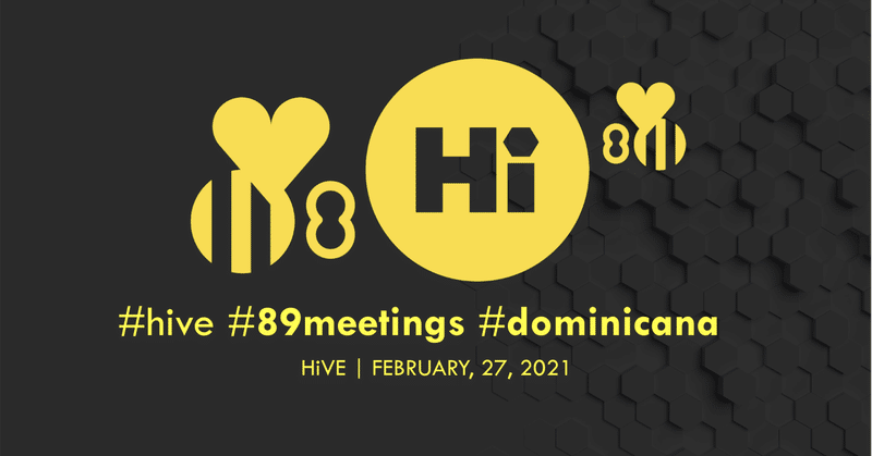 2/27(土)にHiVE | 89meetings | Dominicanaを開催！