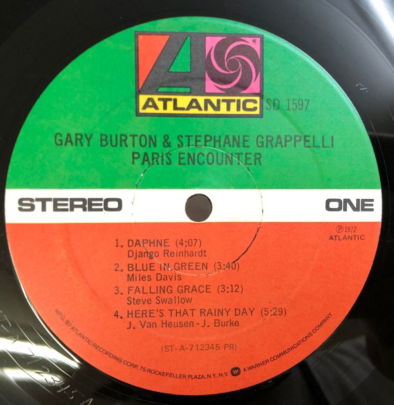 ジャズのレコードのオリジナルの見分け方、教えます。Atlantic編｜Face