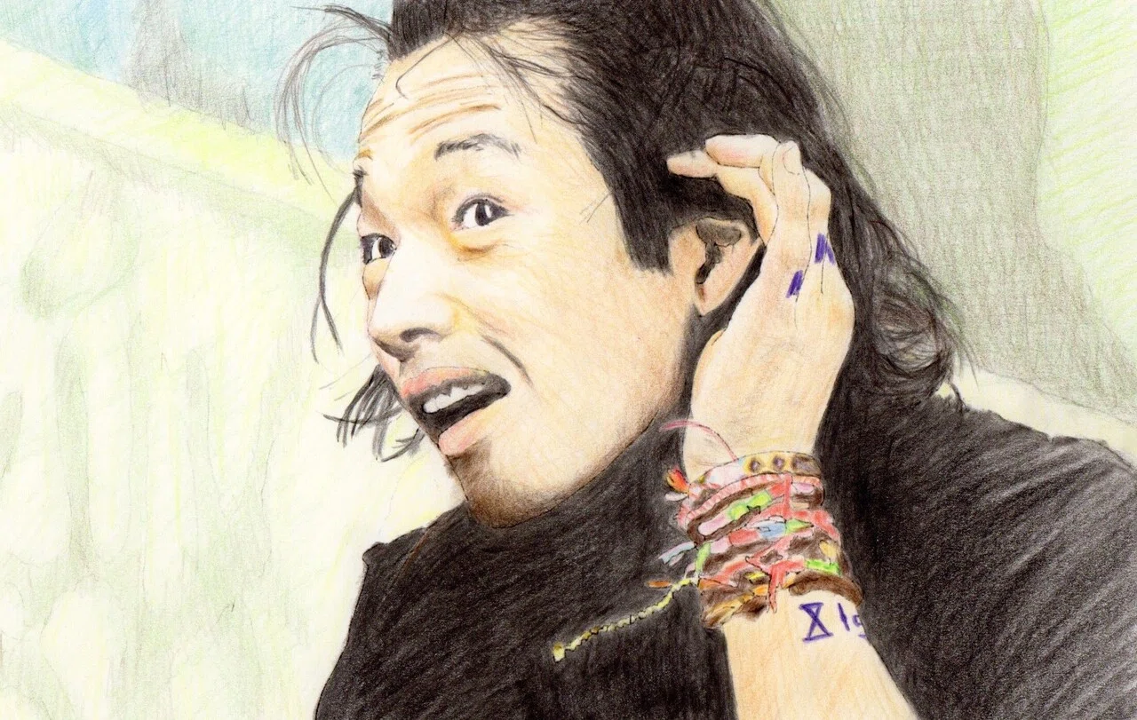 ドラマ 岸辺露伴は動かない からの 森山未來さんのファンアートです 大村理文 Note