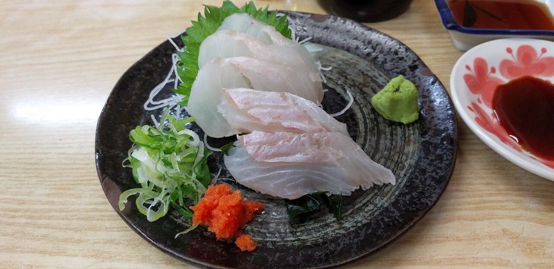 大紋ハタ Areolate Grouper 東京都北千住 幸楽 刺身馬鹿一代 Sasimi Nerd Life Note