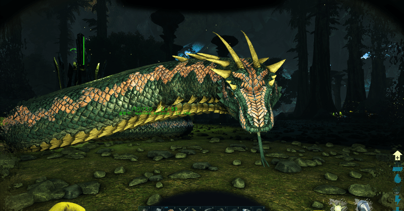 Ark日記 13 蛇の王 バジリスクをテイムする りもきち Note