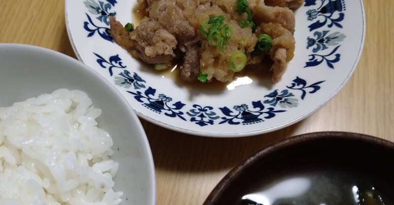 豚肉のみぞれ炒め