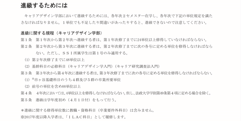 オリジナル履修の手引き 卒業所要単位と必修科目って何 なかのりょう 教育を変えたい大学生 Note