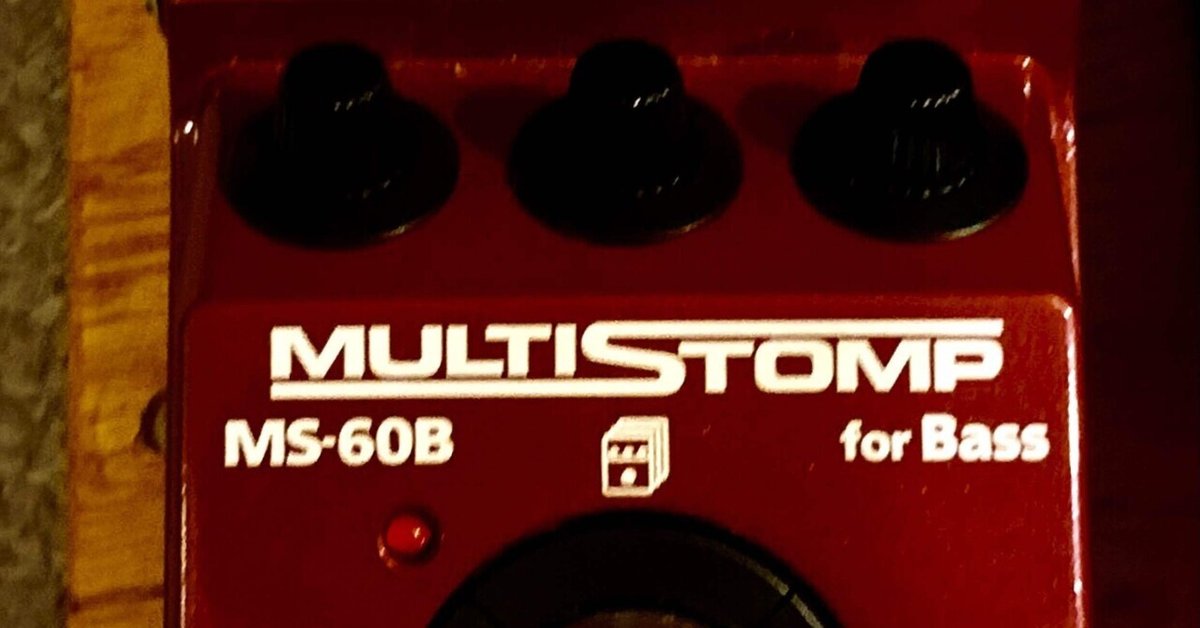 限定品 ZOOM ズーム MS-60B ブラック ベース用 マルチエフェクター  